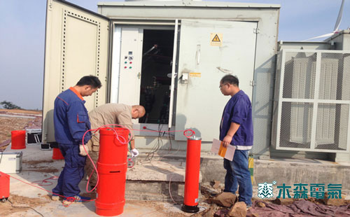 河南三门峡35kv电缆耐压试验完美结束