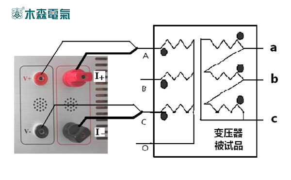 江西直流电阻测试仪操作步骤测量接线图